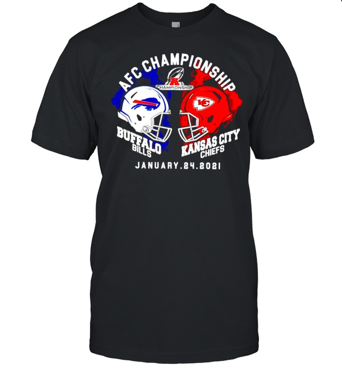 AFC Championship Buffalo BIlls vs Kansas City Chiefs January 24 2021 shirt