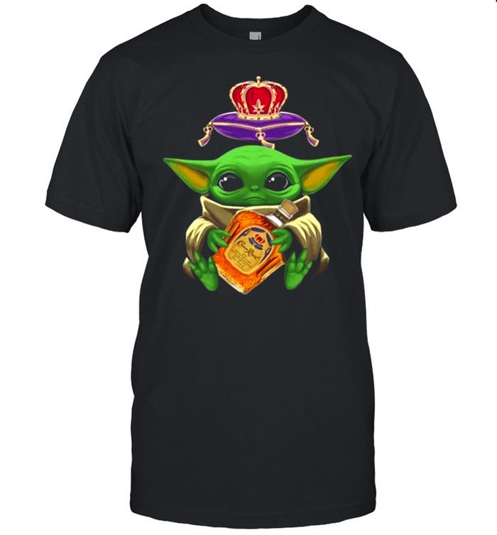 Baby Yoda Hug Crown Royal 2021 shirt Classic Mens T-shirt