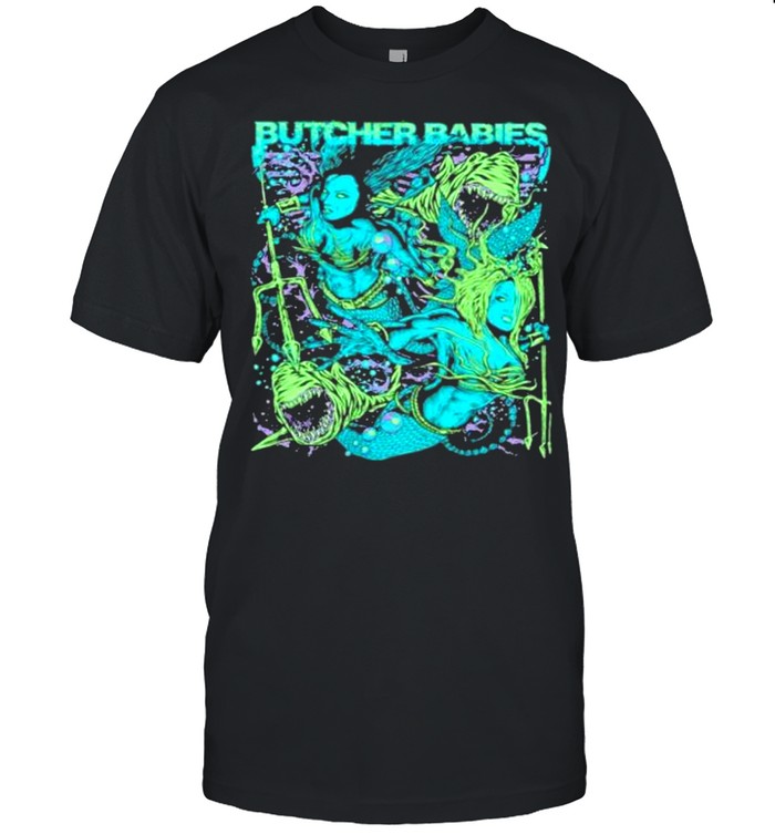 Butcher babies metal band shirt