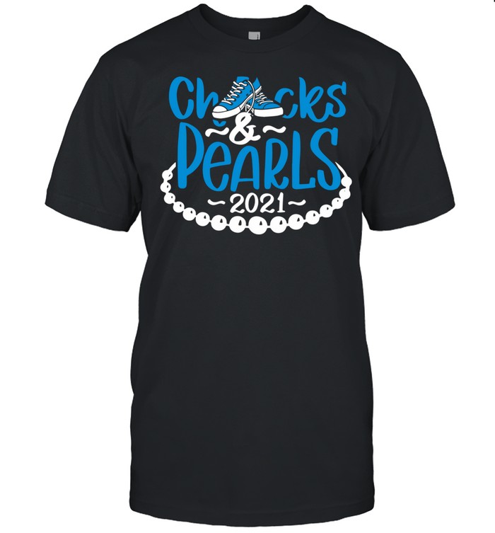 Chucks and Pearls 2021 tshirt