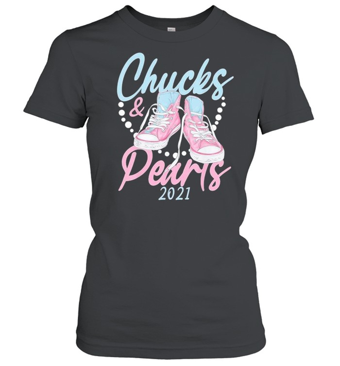 Chucks and Pearls Black 2021 shirt Classic Women's T-shirt