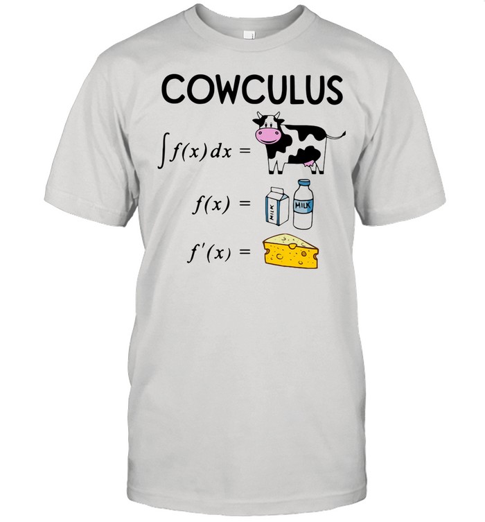 Cowculus F(x)dx F(x) F'(x) shirt Classic Men's T-shirt