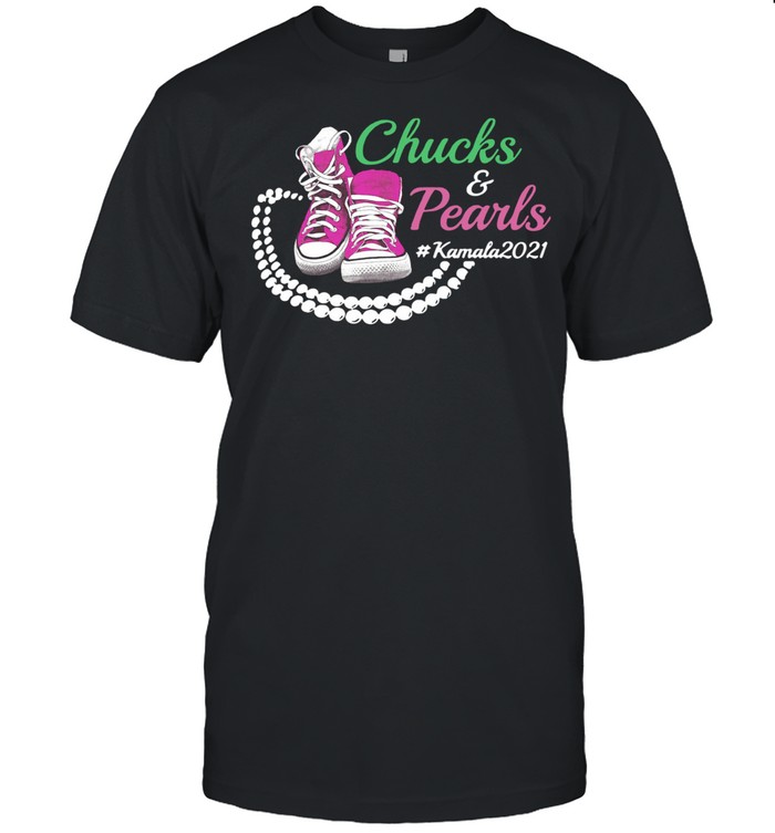 Kamala Harris Chucks And Pearls Aka Sorority 1908 shirt