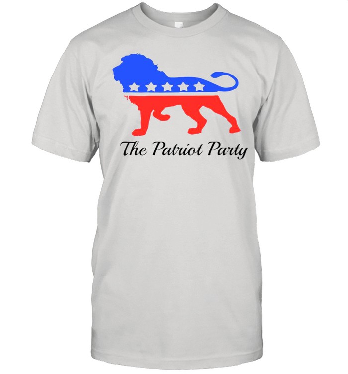 Lion the patriot party shirt