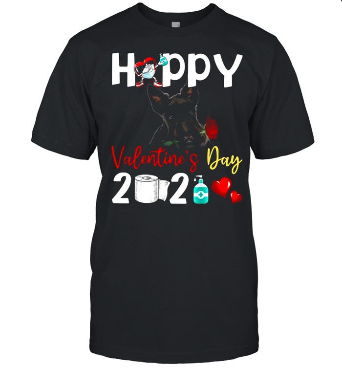 Scottish Terrier Happy Valentines Day With Toilet Paper 2021 shirt