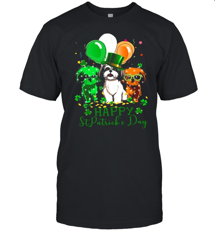 Shih Tzu Happy St.patricks Day 2021 shirt