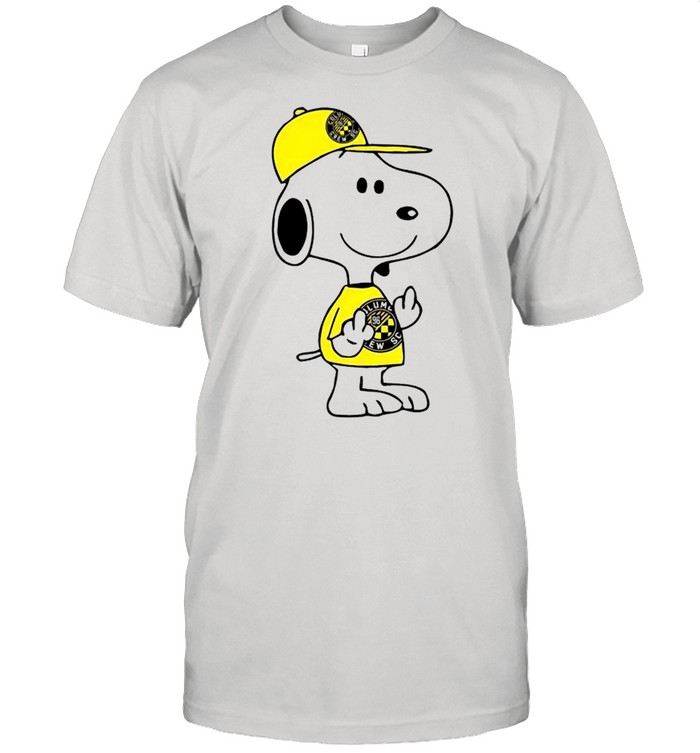 Snoopy Columbus Crew SC MLS Double Middle Fingers Fck You shirt