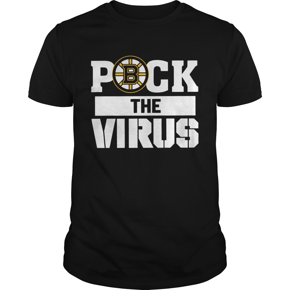 Boston Bruins Puck The Virus shirt Classic Men's