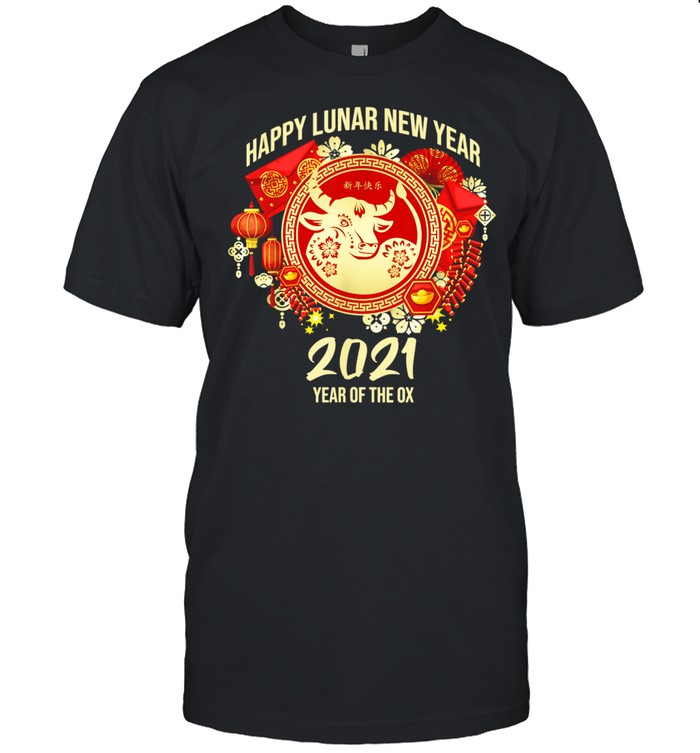 Happy Lunar New Year 2021 Year Of The Ox shirt