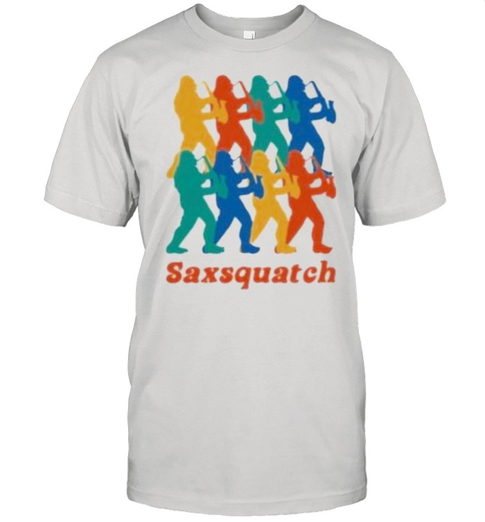 Saxsquatch squatches shirt