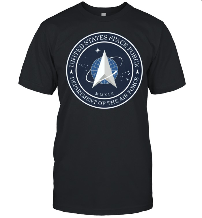 US SPACE FORCE USSF UNITED STATES SPACE FORCE LOGO EMBLEM shirt