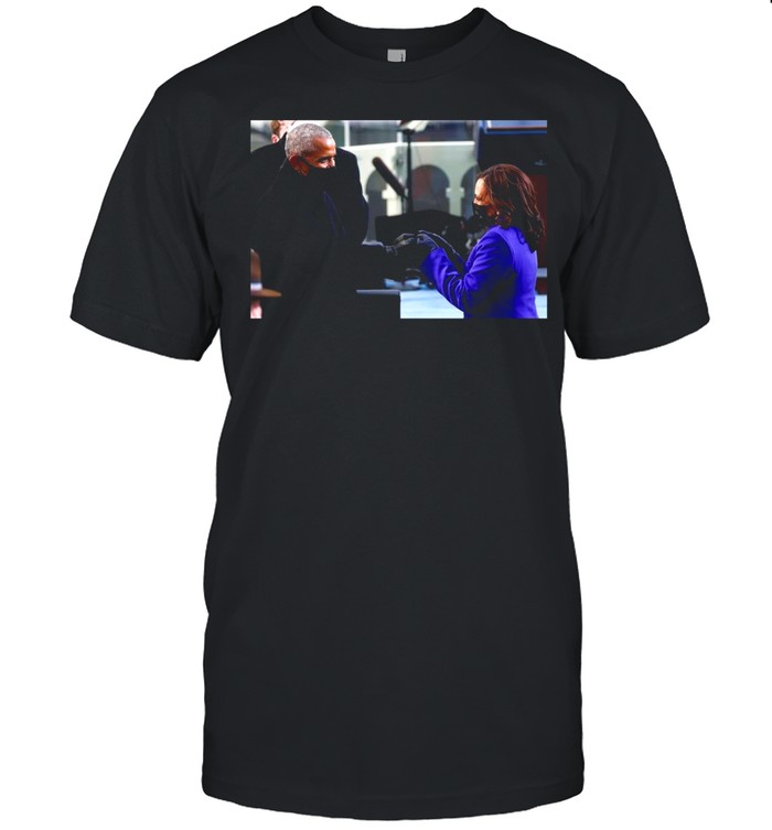 Barack Obama Greeting Vice President Kamala Harris shirt