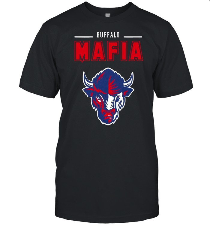 Bison Head Mascot Buffalo Bills Mafia 2021 shirt