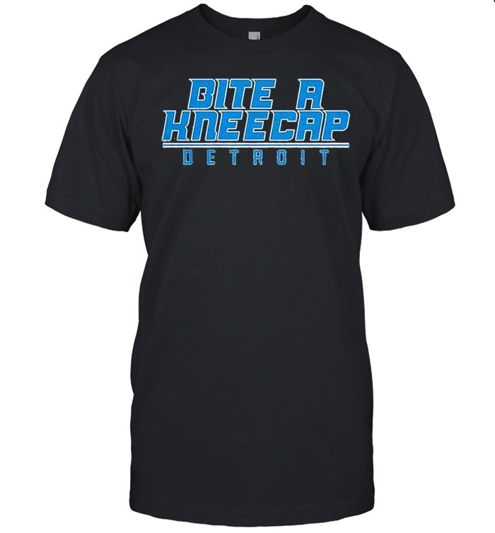 Bite A Kneecap Detroit Football shirt