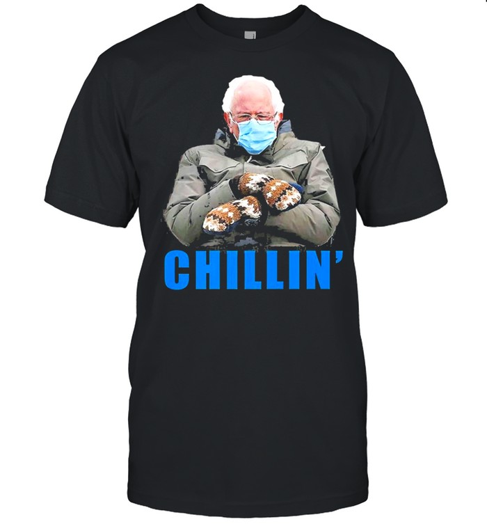 Chillin’ Bernie Mittens Meme Bernie Sanders Sitting Premium Us 2021 shirt