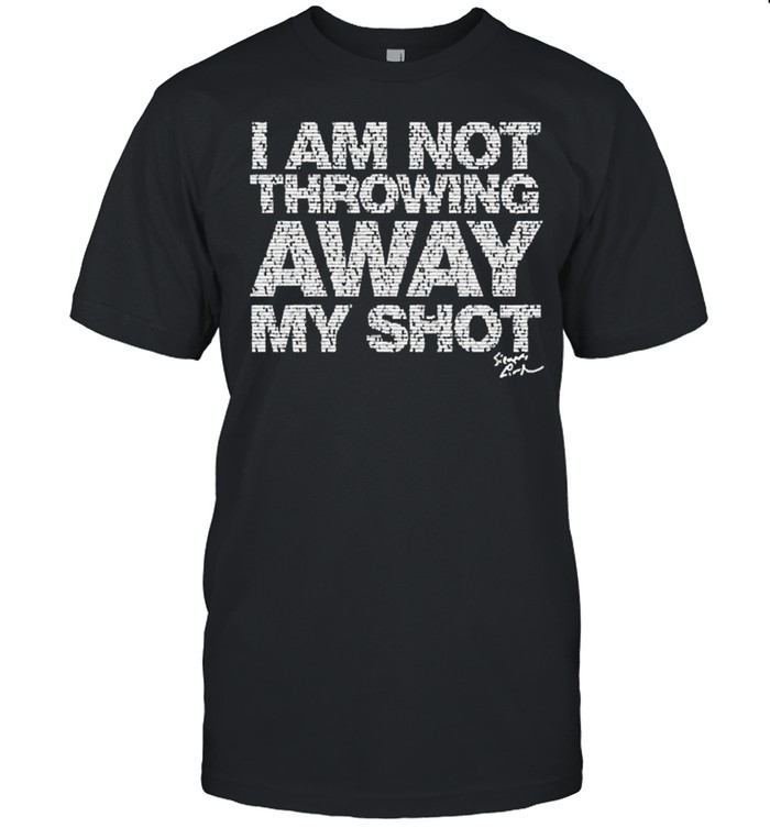 I am not throwing away my shot shirtrico shirt