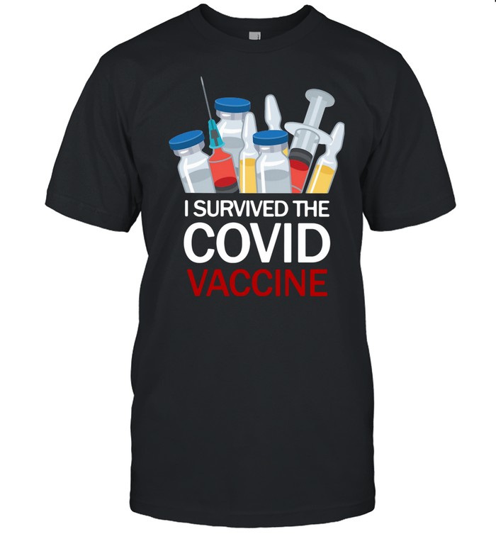 I Survived The Covid Vaccine shirt Classic Mens T-shirt