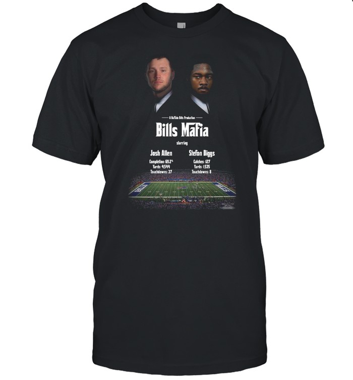 Josh Allen Vs Stefon Diggs In A Buffalo Bills Production Bills Mafia 2021 shirt