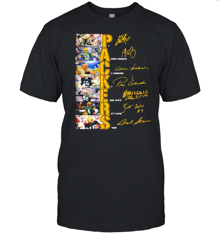 Packers Name Player Team Football Signature shirt