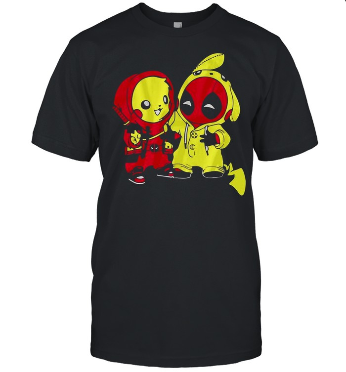 Pikapool Pikachu Pokemon And Deadpool 2021 shirt