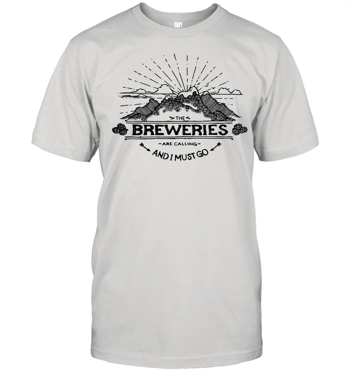 The Breweries Are Calling And I Must Go Craft Beer shirt Classic Men's T-shirt