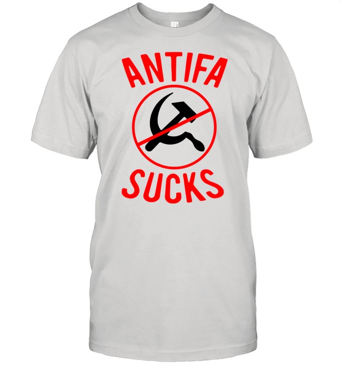 Antifa sucks Anti-Communism Anti-Fascism shirt