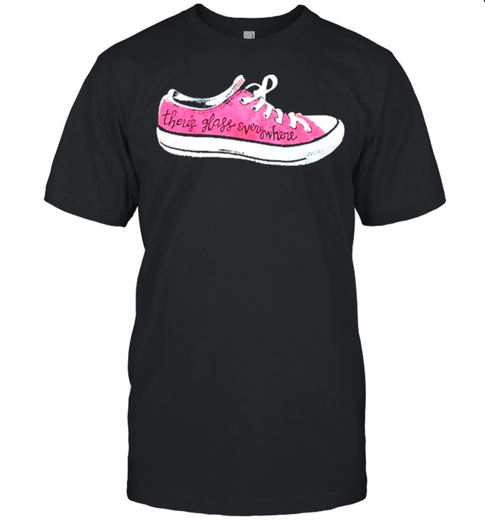 Kamala Harris Theres glass everywhere sneaker shirt