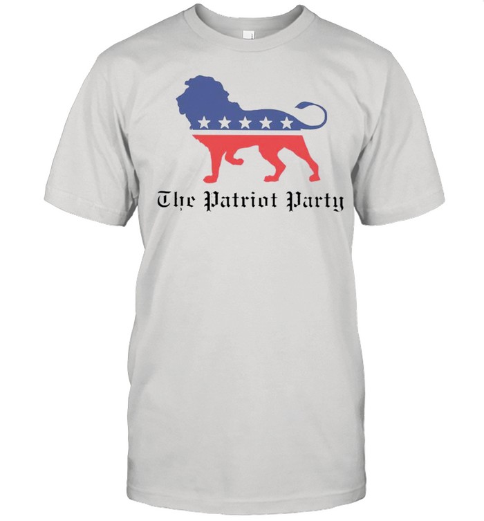 Lions The patriot party American shirt