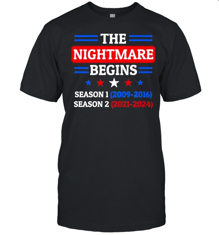 The Nightmare Begins January 20th 2021 shirt