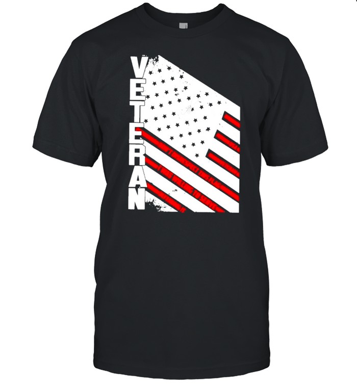 Veteran American flag 2021 shirt