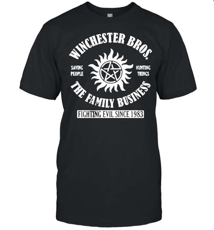 Winchester Bros The Family Business Fighting Evil Since 1982 Supernatural shirt