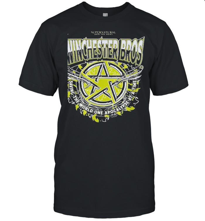 Winchester Brothers Saving People And Hunting Things Supernatural John The Hunt shirt