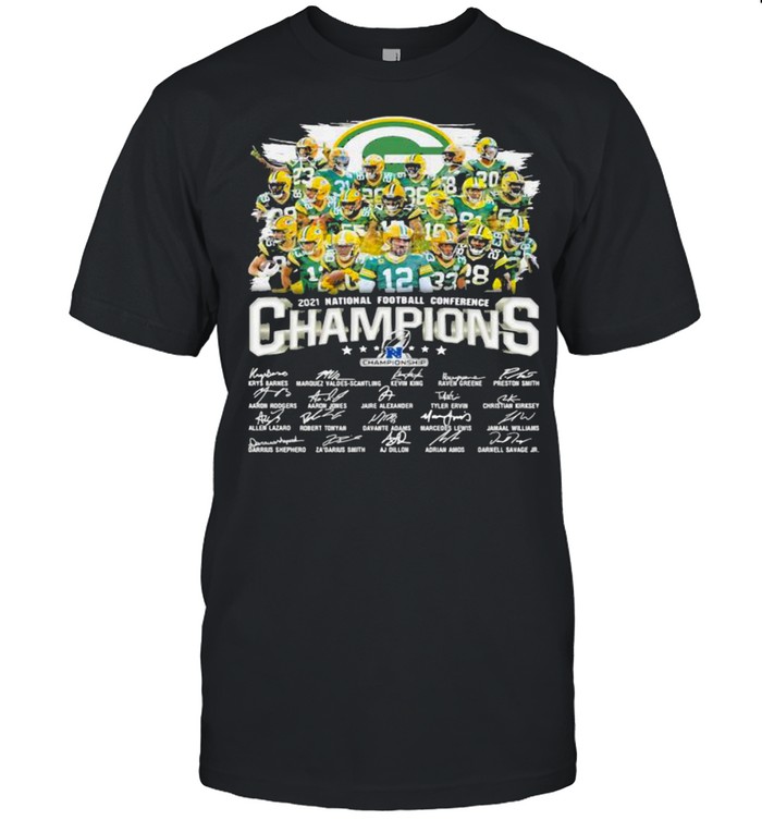 Champions National Football Conference Green Bay Packers Signature shirt