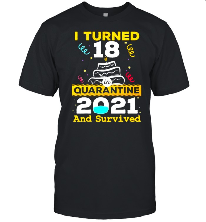 I turned 11 birthday in quarantine 2021 and survived shirt