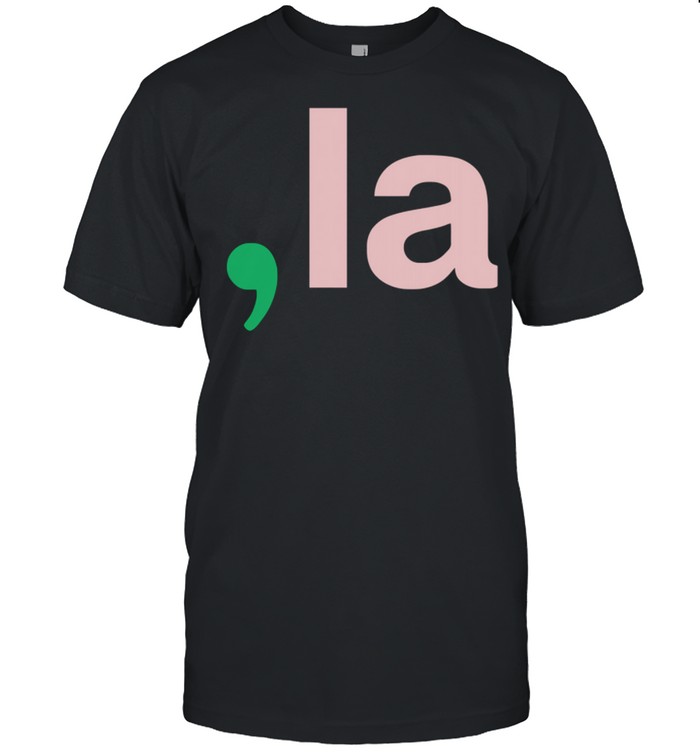 KAMALA HARRIS SORORITY COLORS LA shirt