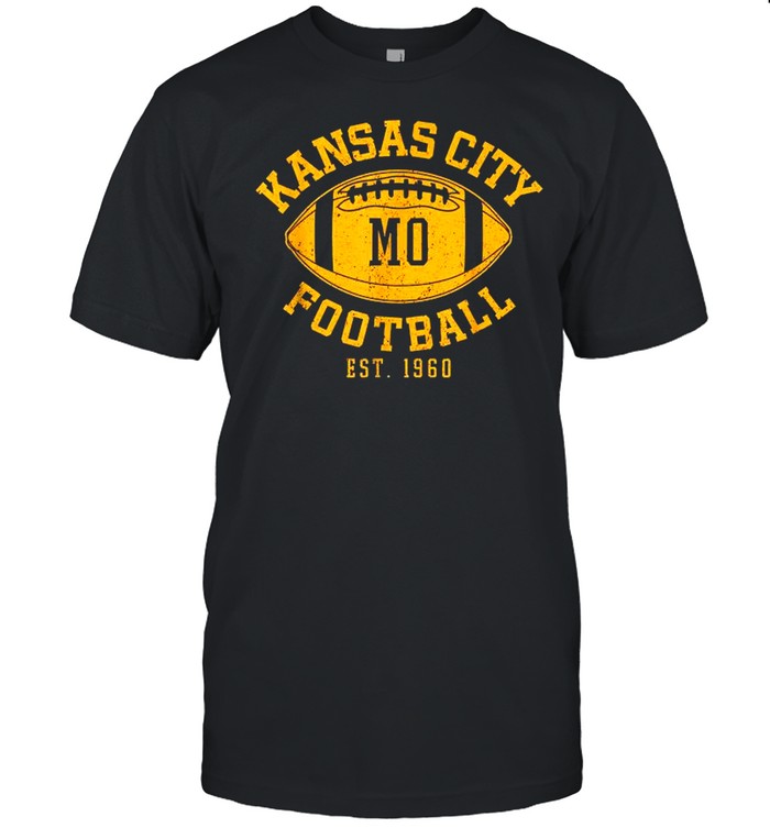 Kansas City Football Vintage KC Missouri Chief Retro shirt