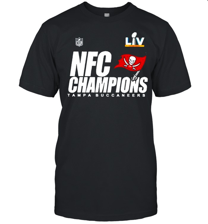 NFC champions Tampa Bay Buccaneers super Bowl LV shirt