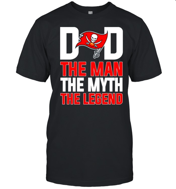 Tampa Bay Buccaneers dad the man the myth the legend shirt Classic Men's T-shirt
