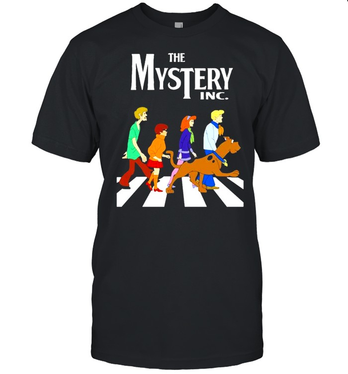 The Mystery INC abbey road shirt