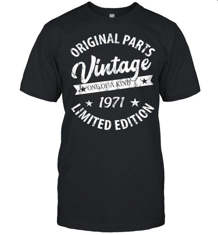 Vintage Born in 1971 shirt