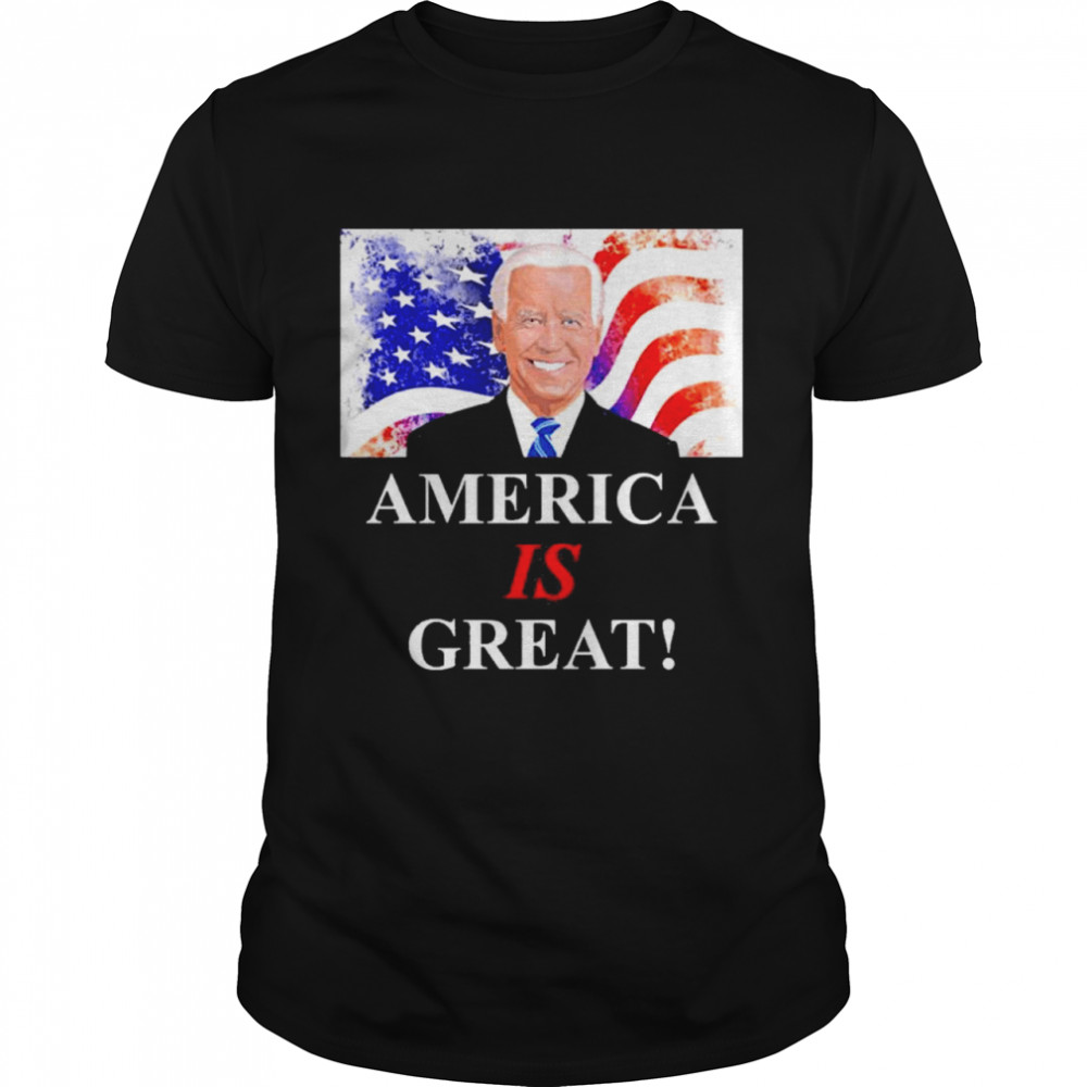 america is great joe biden democratic shirt