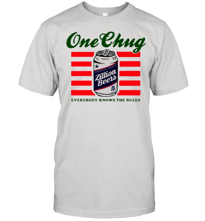 Beers One Chung Everybody Knows The Rules shirt
