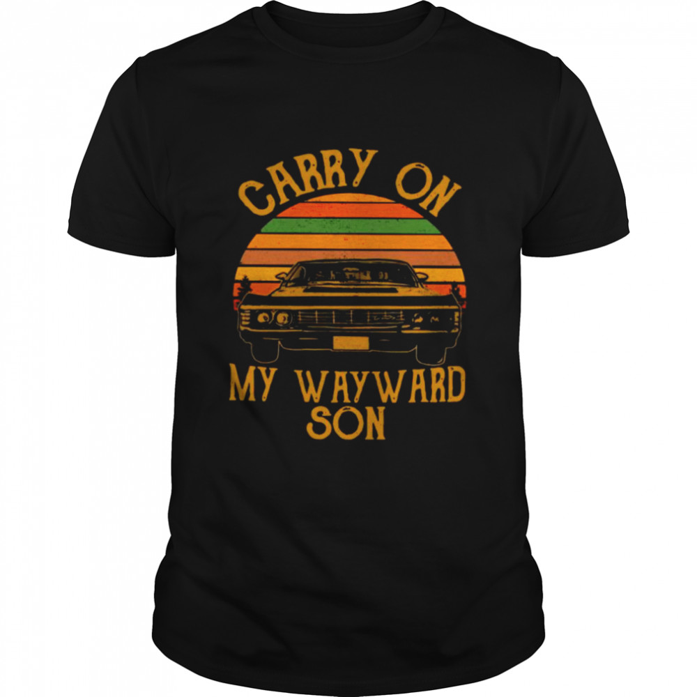 Carry On My Wayward Son 2021 Vintage shirt