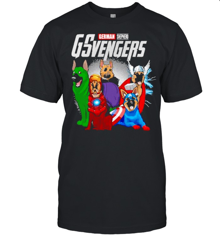 German shepherd gsvengers marvel avengers endgame shirt