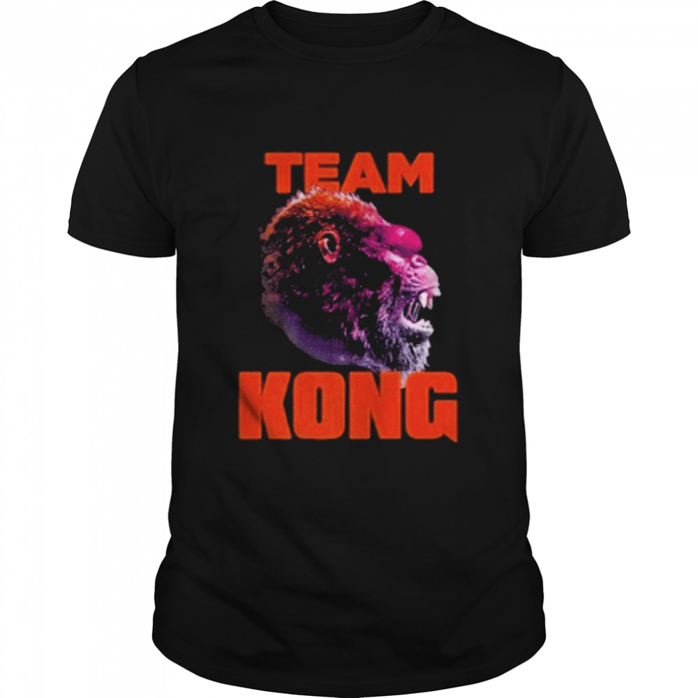 godzilla vs kong team kong neon 2021 shirt