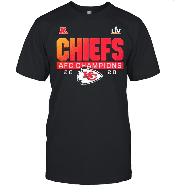 Kansas City Chiefs 2020 AFC Champions Scramble Unisex shirt