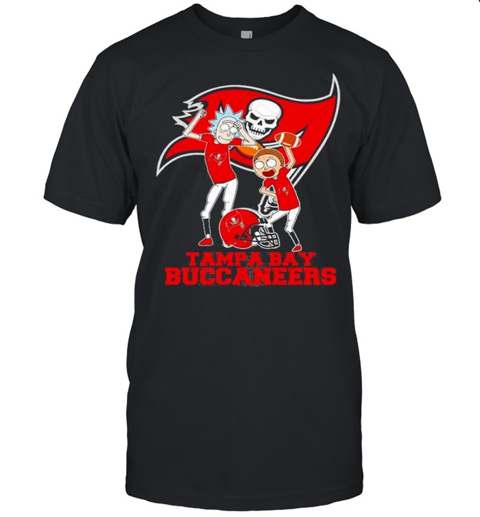 Rick and morty buccaneer tampa bay buccaneers nfc champion gift shirt