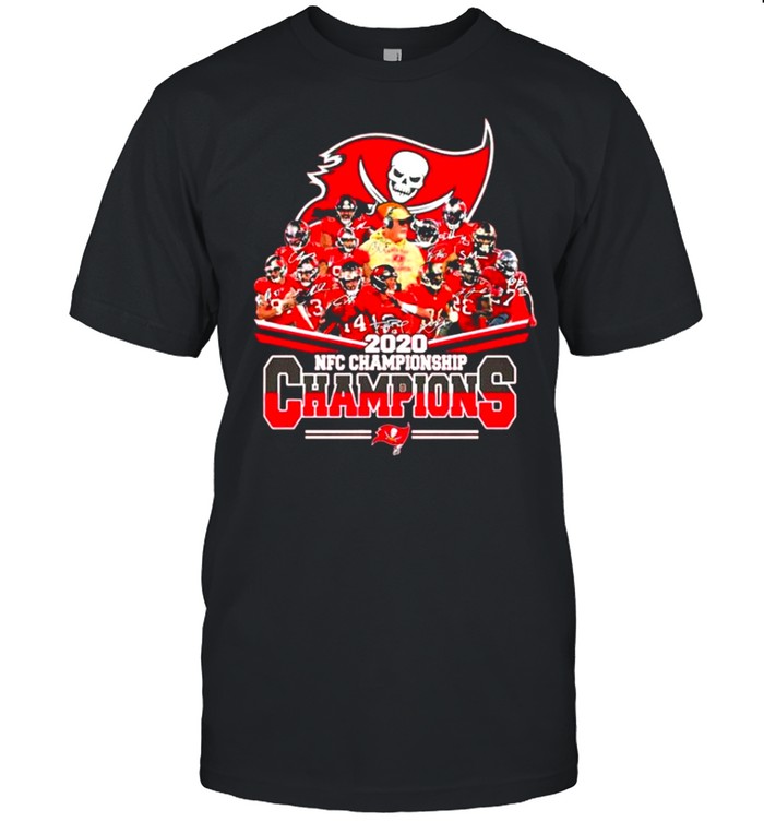 Team Tampa Bay Buccaneers NFC Championship 2021 Champions Football Super Bowl LV shirt