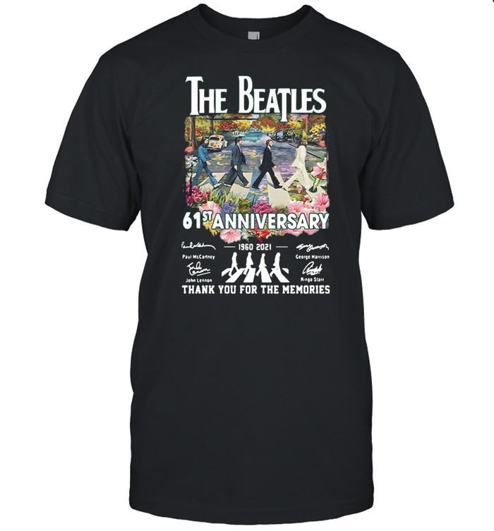 The Beatles 61st Anniversary shirt