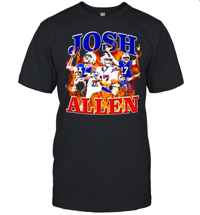 The Fire Josh Allen Of Buffalo Bills 2021 shirt